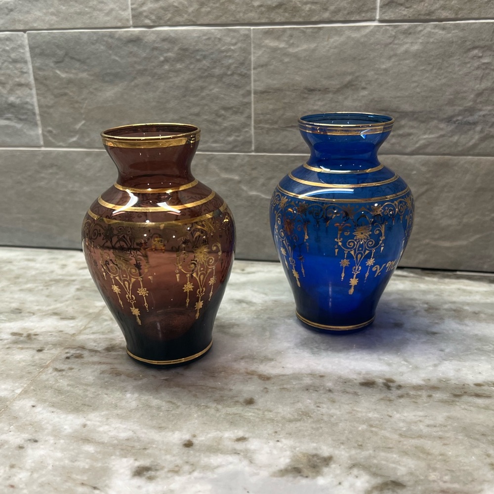 Vecchia Murano Glass Vase (Choose 1)